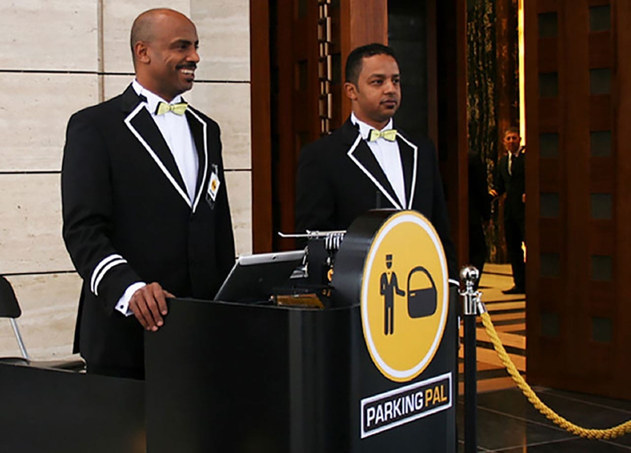 Valet parking drive